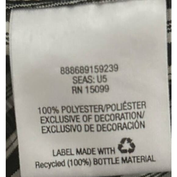 Outdoor Life Men's Black Gray White Long Sleeve Button Down Shirt Size XXL - Picture 5 of 6